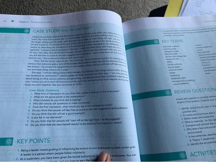 Cha YHH |-- KEY TERMS den Weber CASE STUDY: Firm,