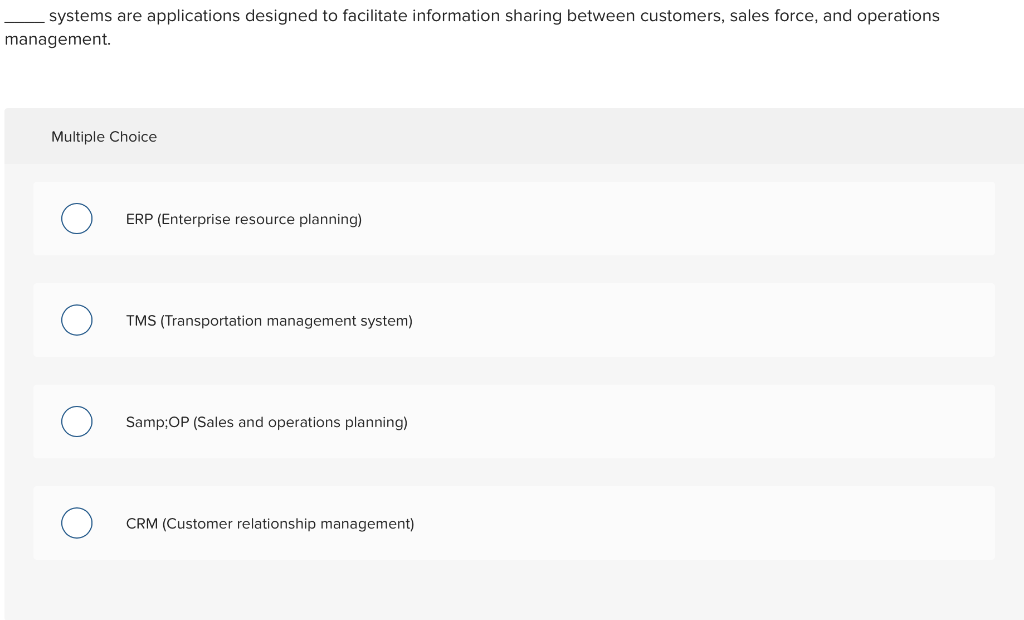 systems are applications designed to facilitate