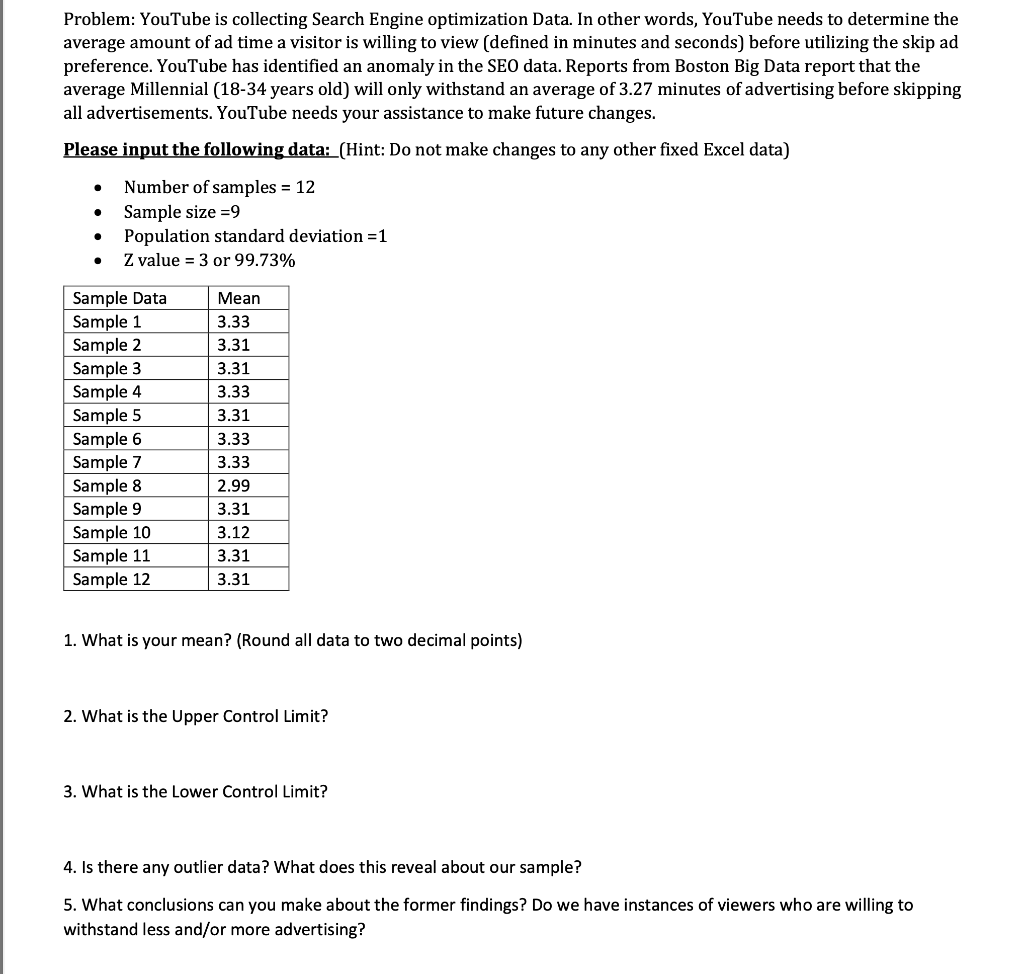 Problem: YouTube is collecting Search Engine