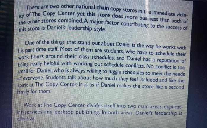 Other book CASE 7.2 Direction for Some, Support