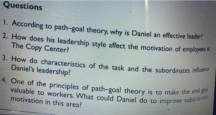 Other book CASE 7.2 Direction for Some, Support