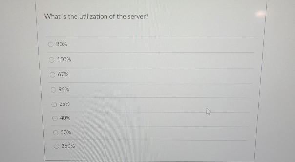 Use the following to answer the next 5 questions: