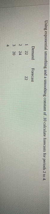 Based on the following information calculate the