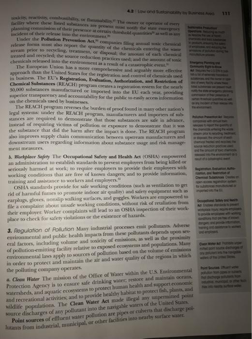 The insert on pg 108 and 109 provides an outline