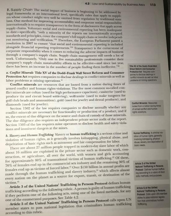 The insert on pg 108 and 109 provides an outline