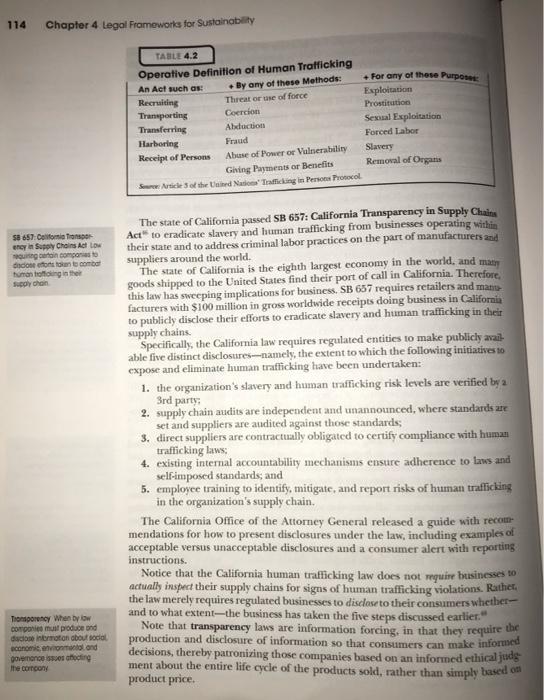 The insert on pg 108 and 109 provides an outline