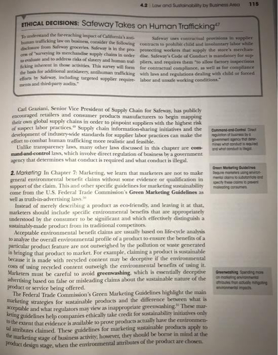 The insert on pg 108 and 109 provides an outline