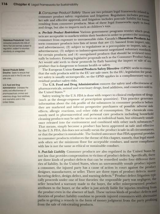 The insert on pg 108 and 109 provides an outline