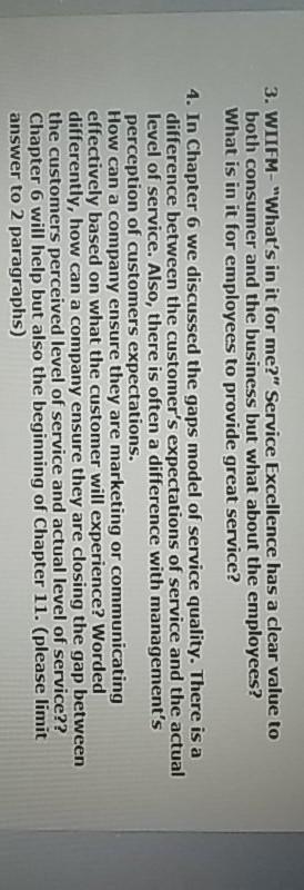 (Customer service Management) 3. WIIFM- 