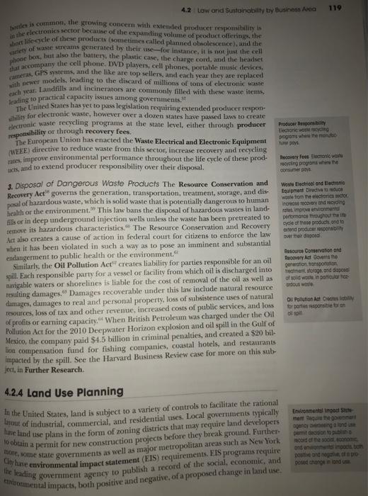 The insert on pg 108 and 109 provides an outline