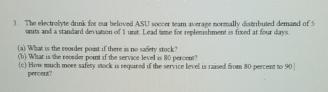 3. The electrolyte drink for our beloved ASU