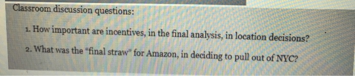 amazon HURTS When Amazon announced plans for a