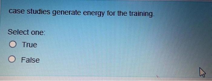 when using demonstration as a training method,