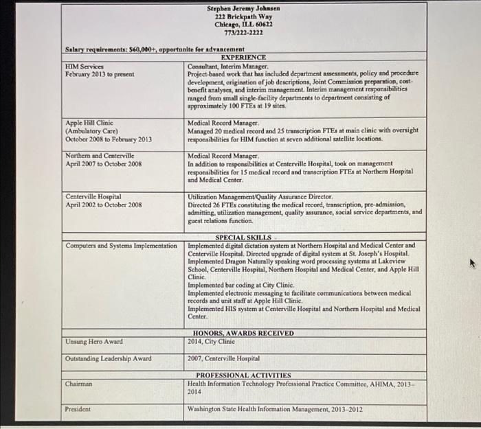 Real World Case Assignment Read the Real-World