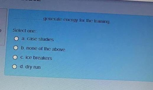 when using demonstration as a training method,