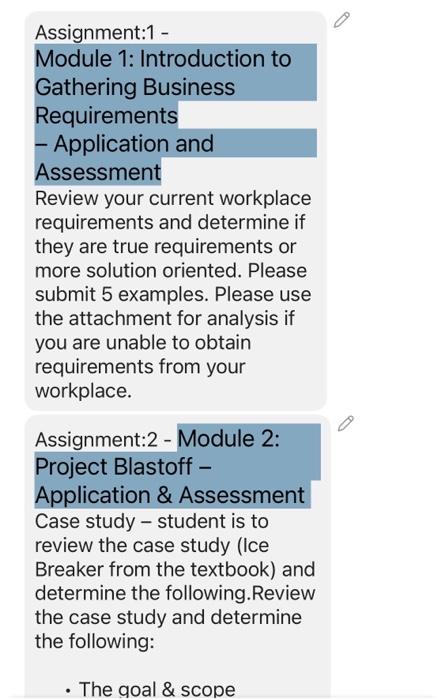 -- Assignment:1 - Module 1: Introduction to