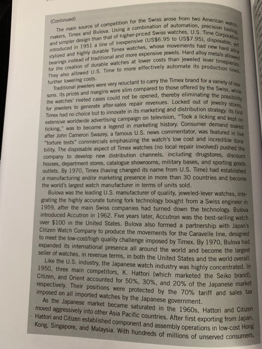 Please answer each question with at least two