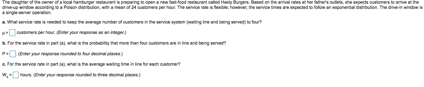 The daughter of the owner of a local hamburger