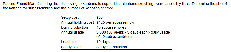 Pauline Found Manufacturing, Inc., is moving to