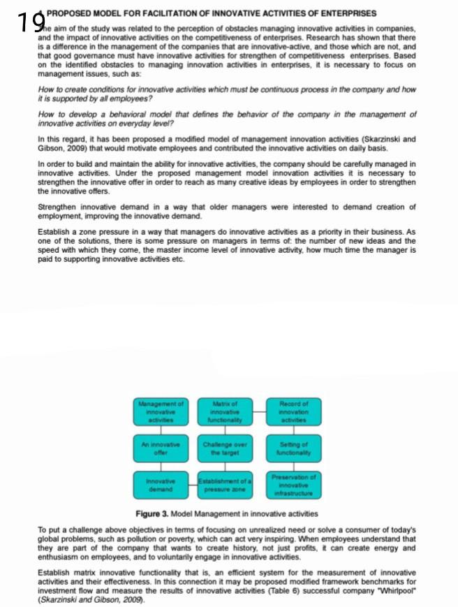 give conclusion PROPOSED MODEL FOR FACILITATION