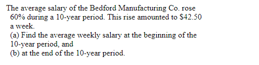 The average salary of the Bedford Manufacturing