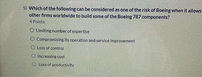 5) Which of the following can be considered as