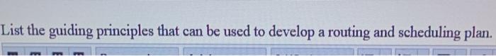 List the guiding principles that can be used to