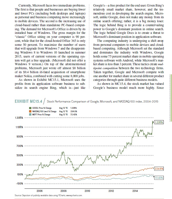 Read Mini Case 15 Competing on Business Models: