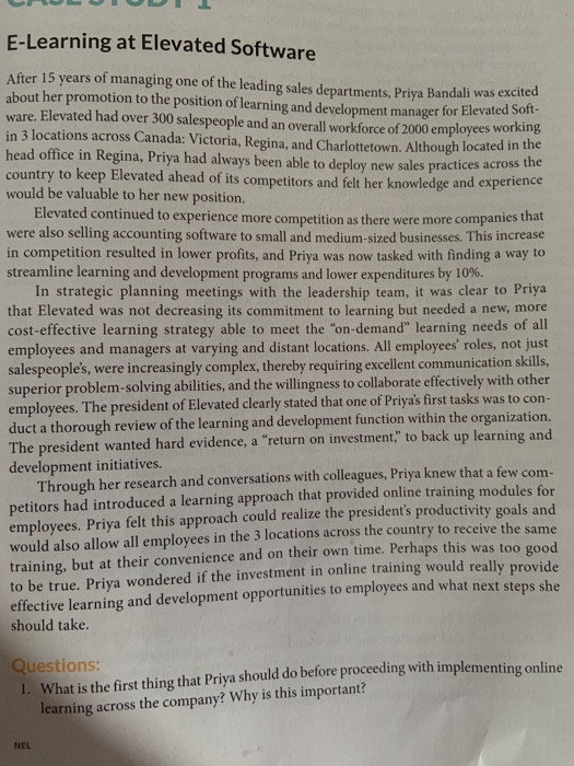 E-Learning at Elevated Software After 15 years of