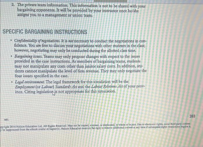 How Union can bargian with Management in this