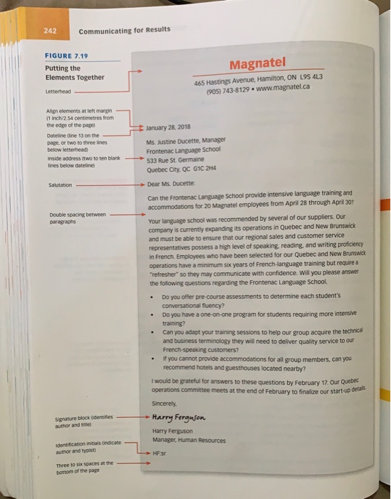 Follow format provided and please include in-text