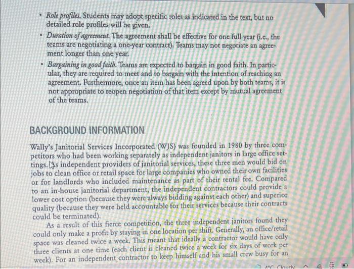 How Union can bargian with Management in this