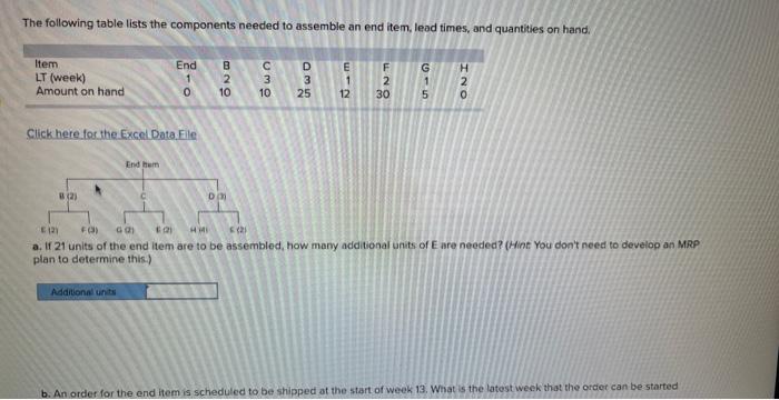 Thank you in advance for your help. The following