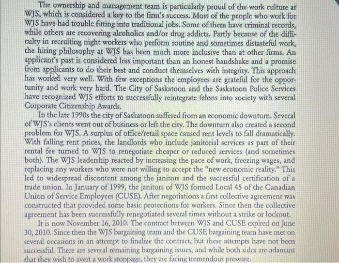 How Union can bargian with Management in this