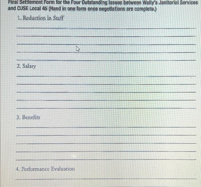 How Union can bargian with Management in this