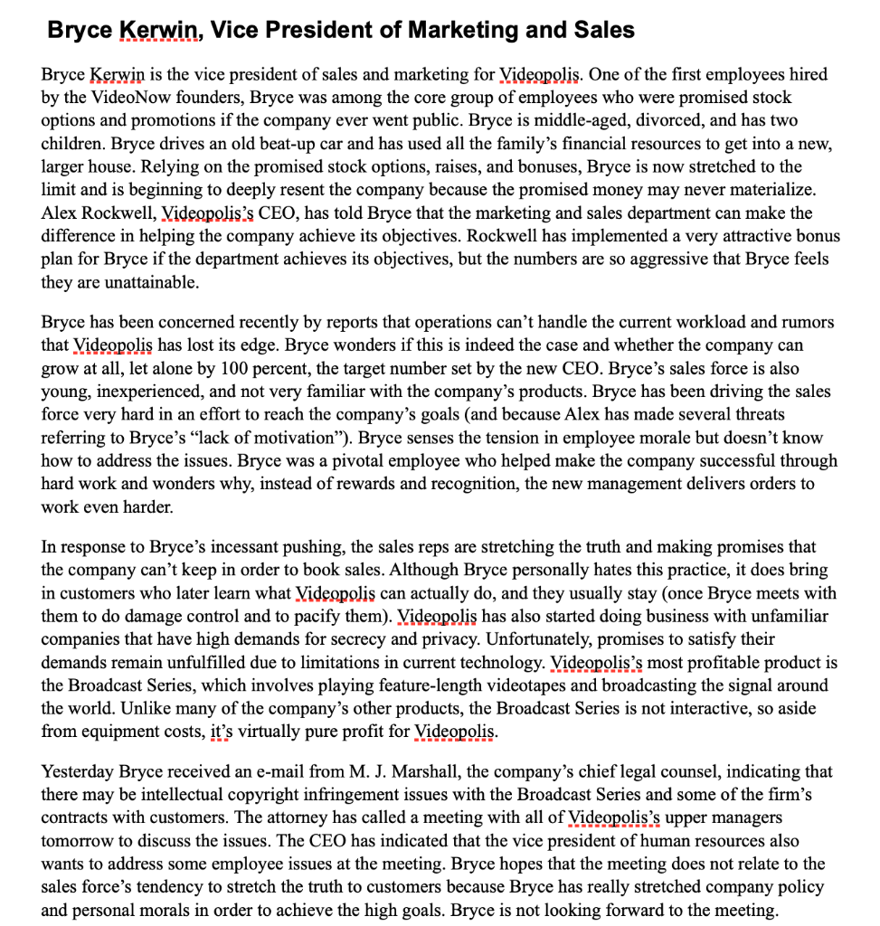 Read the background information for Videopolis