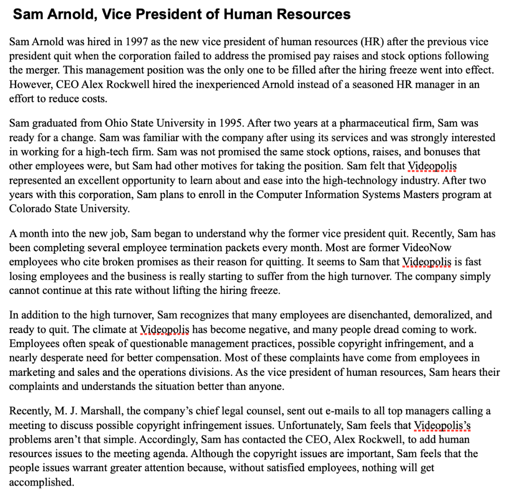 Read the background information for Videopolis