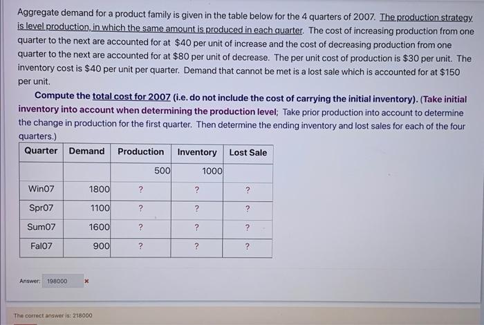 Why is the answer 218,000? Please show work and