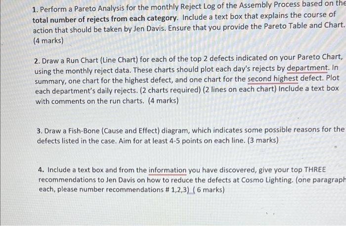 OPM400 Case Study Cosmo Lighting Inc. Cosmo