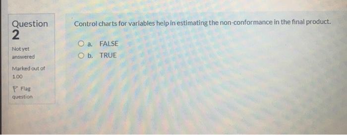 Control charts for variables help in estimating