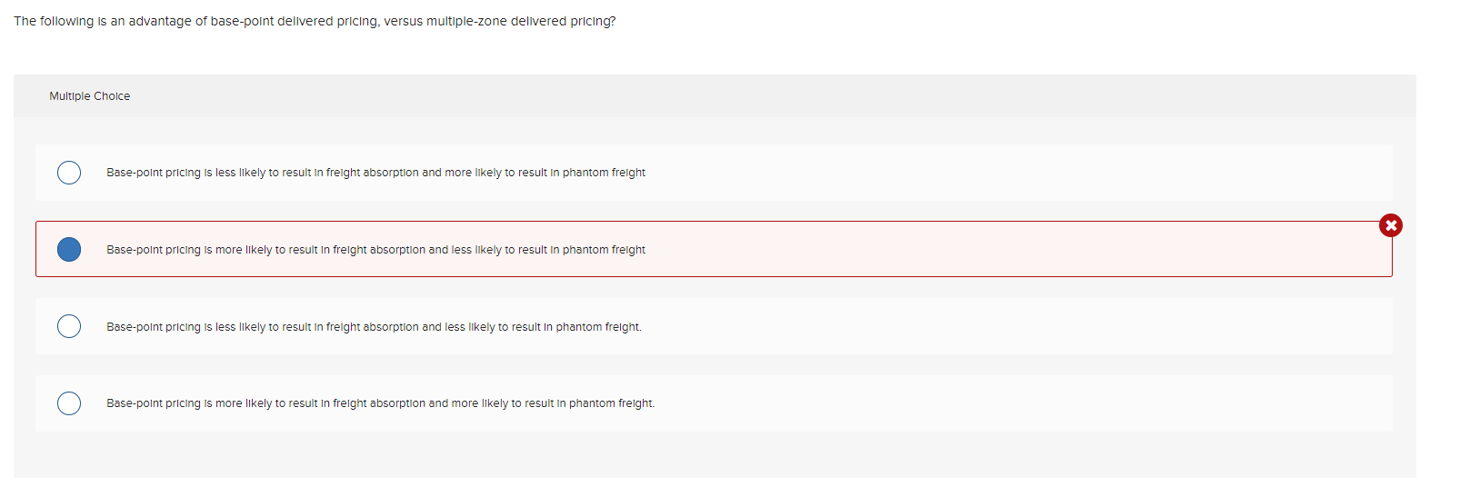 The following is an advantage of base-point