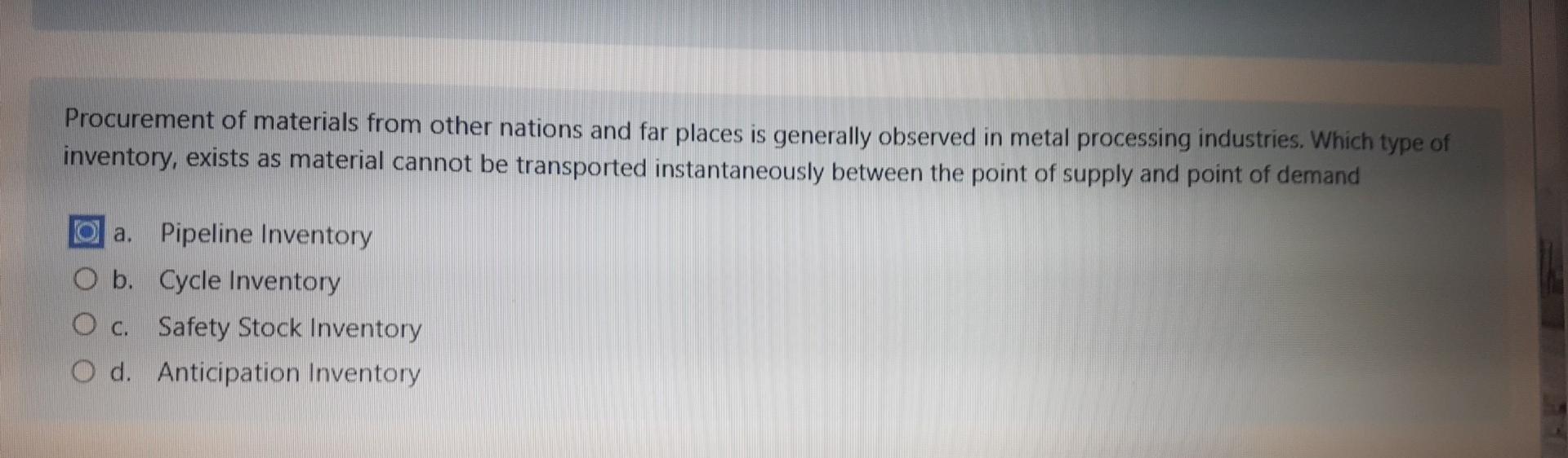 please solve urgent Procurement of materials from