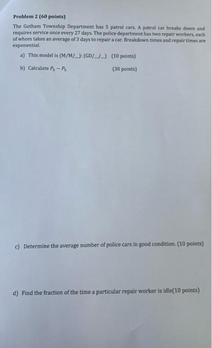 Queuing Theory An airline ticket office has two