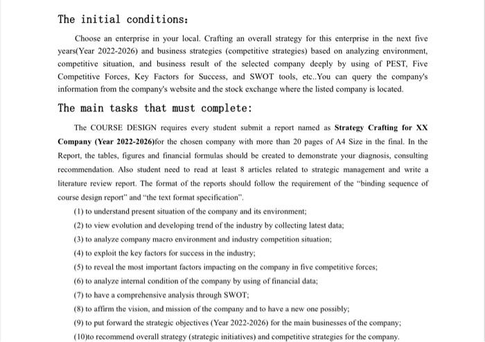 Strategy management course. Safaricom is the