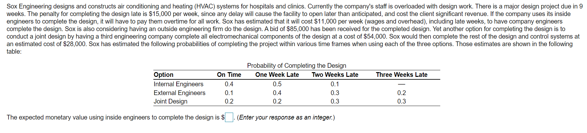 Sox Engineering designs and constructs air