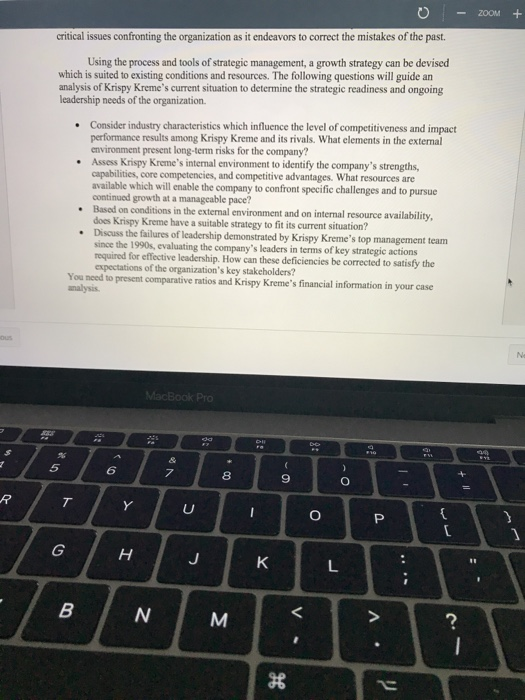 ZOOM + KRISPY KREME DOUGHNUTS: REFILLING THE HOLE