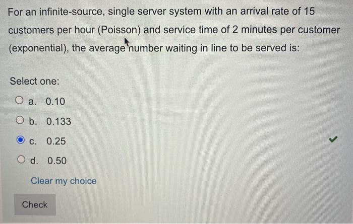 why is 0.25 the correct answer please? thanks For