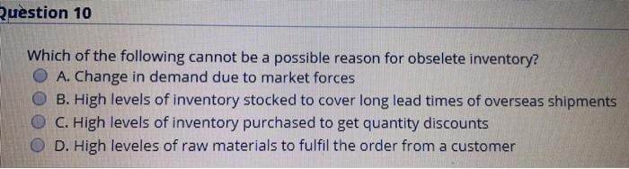 Please choose the correct choice for each