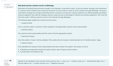 MAS Bank launches comer service on WhatsApp