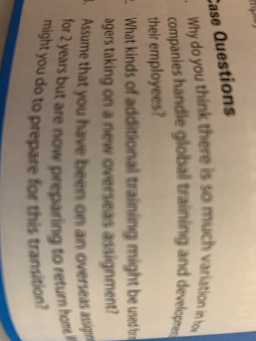 what kind of additional training might be used